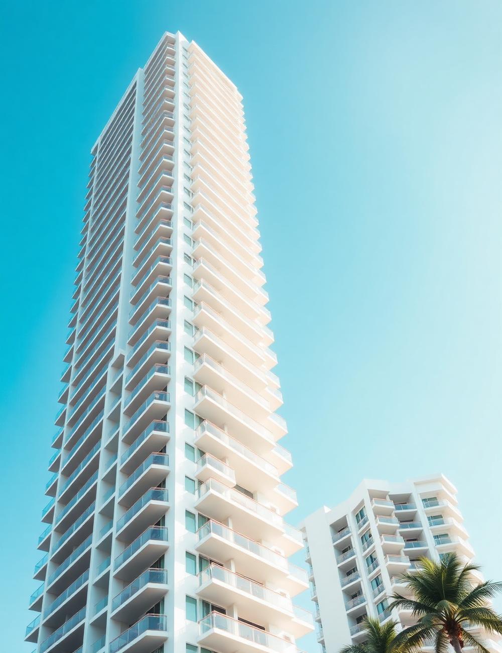 Oceanfront residence tower